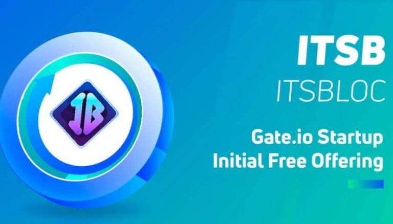 ITSBLOC (ITSB) Coin is listed on the Gateio exchange !