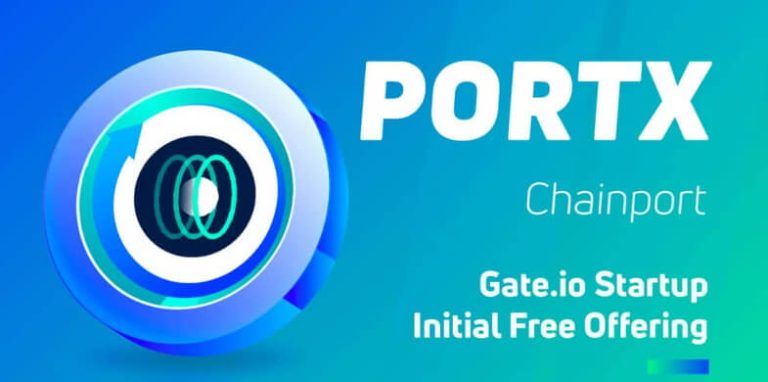 Chainport (PORTX) Coin is listed on the Gateio exchange !